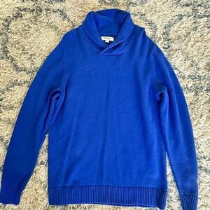 Goodthreads Men's Vibrant Blue Turtleneck Sweater